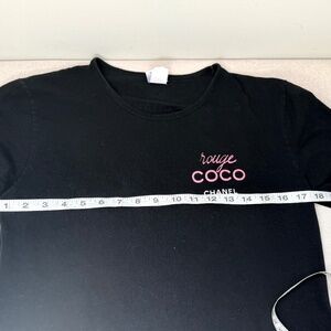 Rouge Coco Chanel Cosmetic Counter Worker Promotional Shirt